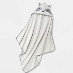 NWT Cloud Island Racoon Hooded Towel